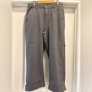d. jeans Light Gray Trousers